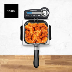 Taurus Professional 2 plus - Oil fryer, 2 liters, 1700 W, 18/8 stainless steel Appliances Naty Shop