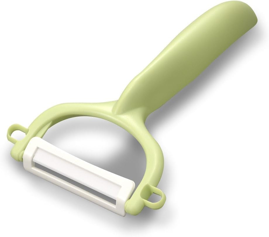 Peeler Kyocera, Lamă cu două tăișuri, 4 cm Peeler Naty Shop Verde Peeler