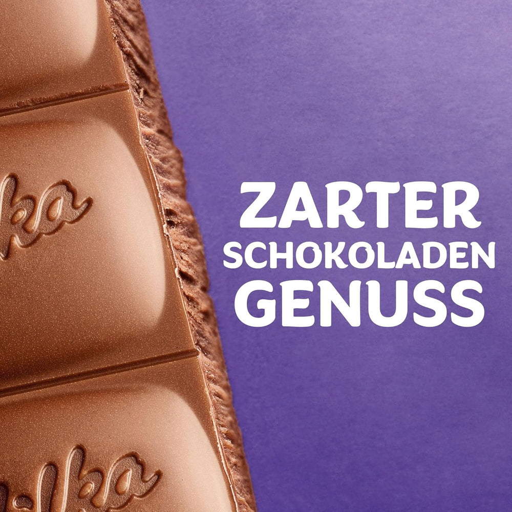 Milka fine eggs - filled with caramel cream and nougat and pieces of salted caramel - 90g
