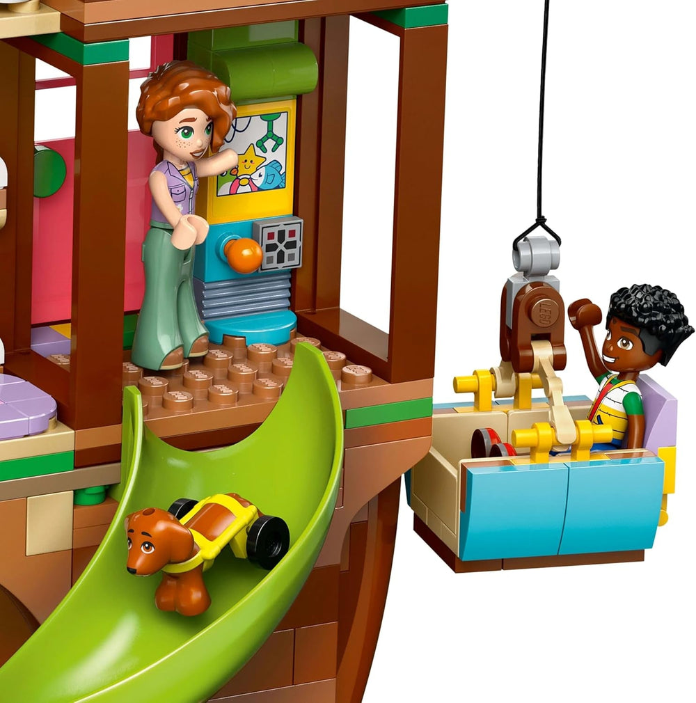 LEGO Friends Tree House Build and Play Role Play Set Toy House for Girls 8 Years Old Set with 4 Character Minifigures and 2 Animal Figures Gift Idea for Kids 42652 Building Sets Besuche den LEGO-Store