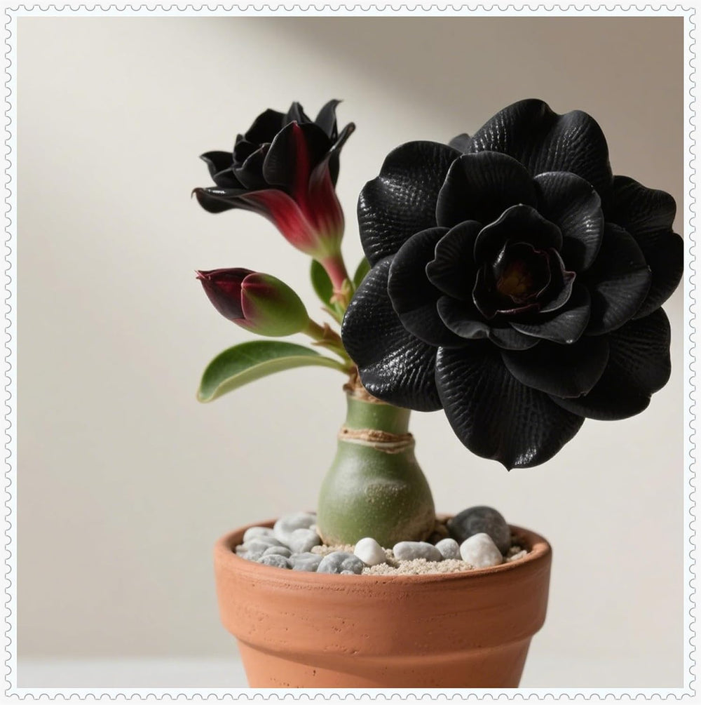 Blumenzwiebel Mix, Lebende Pflanzen,Winterhart pflanzen,Mehrjährige Blumenzwiebel ist winterhart, Mysteriöse magische Glühbirne,Gift-1 Wüstenrose knollen -C