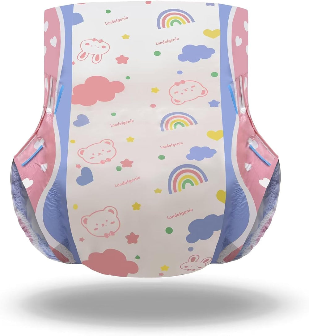 Landofgenie Adult Slip-On Diapers for Night, 10 Pieces