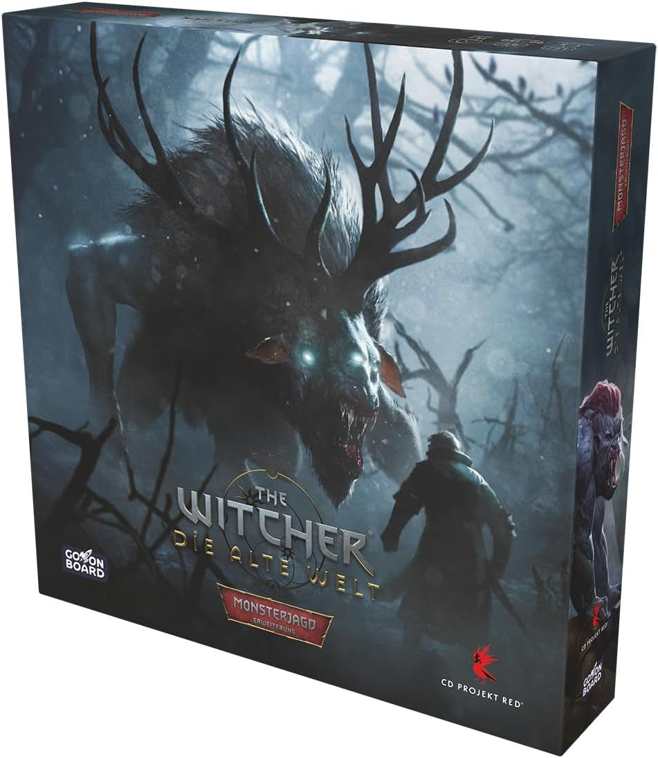 Go on Board, The Witcher: The Old World – Monster Hunt, Expansion, Expert Game, Board Game, 1-5 Players, Ages 14+, 90-150 minutes, German