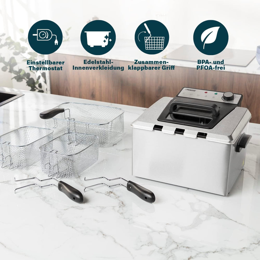 Princess fryer, various sizes Appliances Naty Shop