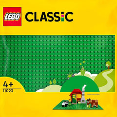 LEGO 11023 Green classic building plate, square base plate with 32X32 recesses as a base for building and other LEGO sets Building sets Besuche den LEGO-Store Single