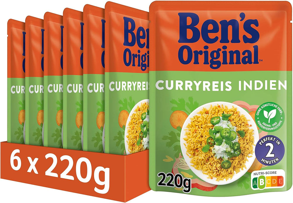 BEN'S ORIGINAL™ Mexican express rice 6 x 220g