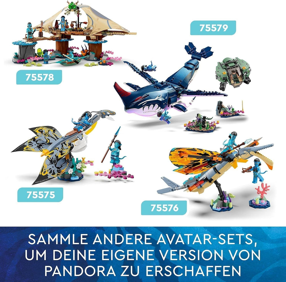 LEGO Avatar The Discovery of Ilu Water Path Building Toy with Underwater Figure Pandora Collection Set for Kids and Movie Fans 8 Years and Up 75575 Building Sets Besuche den LEGO-Store