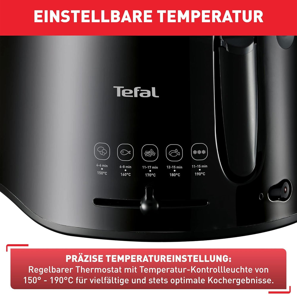 Tefal Maxi Fry Fryer, Cool Wall Technology, 1.2 Kg, adjustable thermostat Appliances Naty Shop