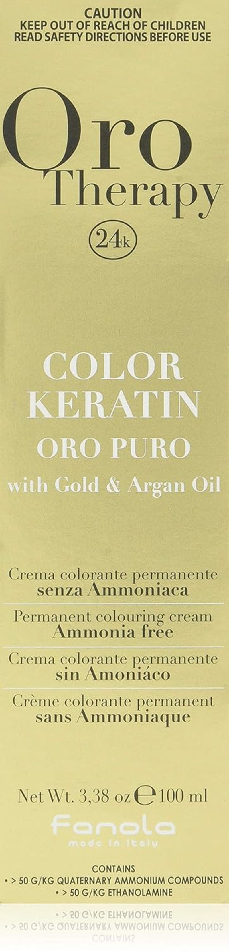 Fanola Oro Therapy Color Keratin 5.0 100ml