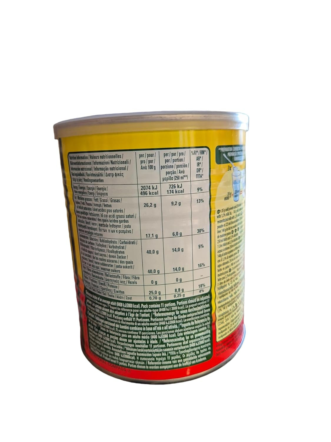 -Set: MILO - Instant Kakao Drink 400g + NIDO - Milchpulver 400g