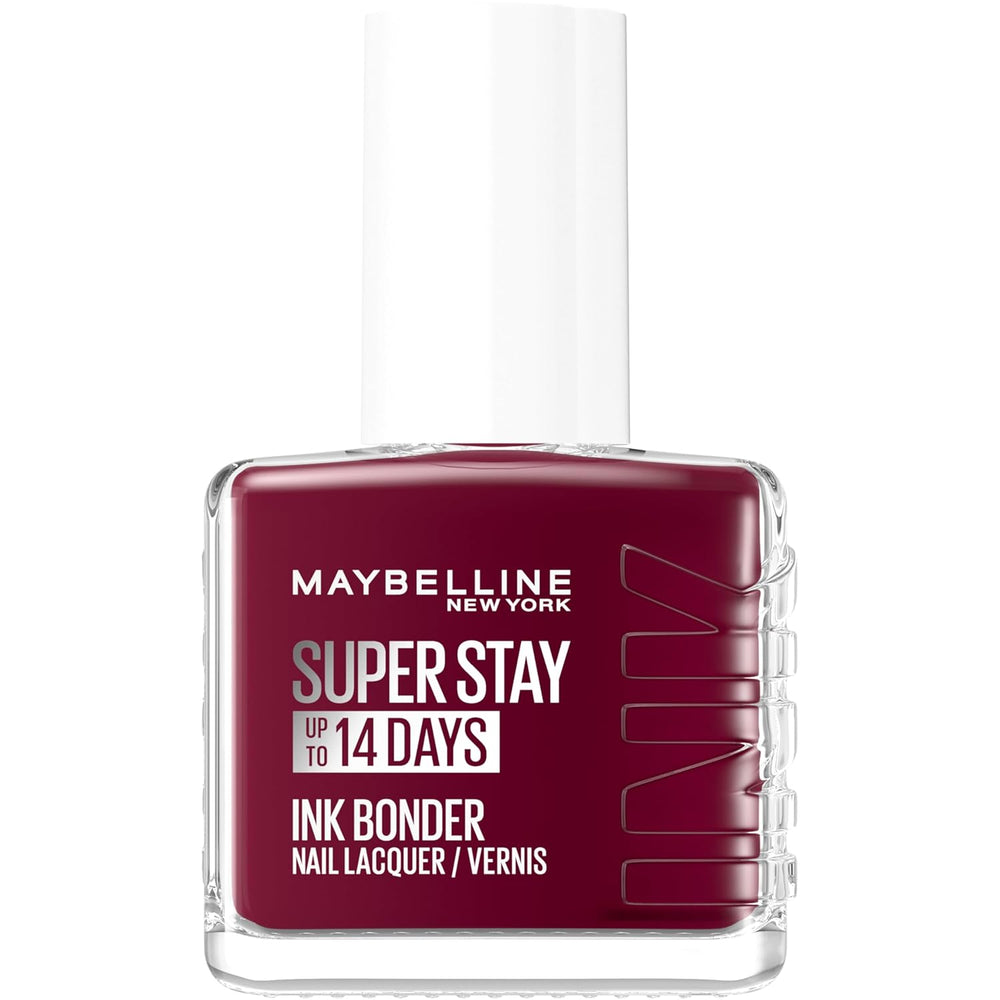 Maybelline New York Intense Pigmented Long Lasting Strengthens Damaged Nails Superstay Ink Bonder Really Rosy 202 12ml