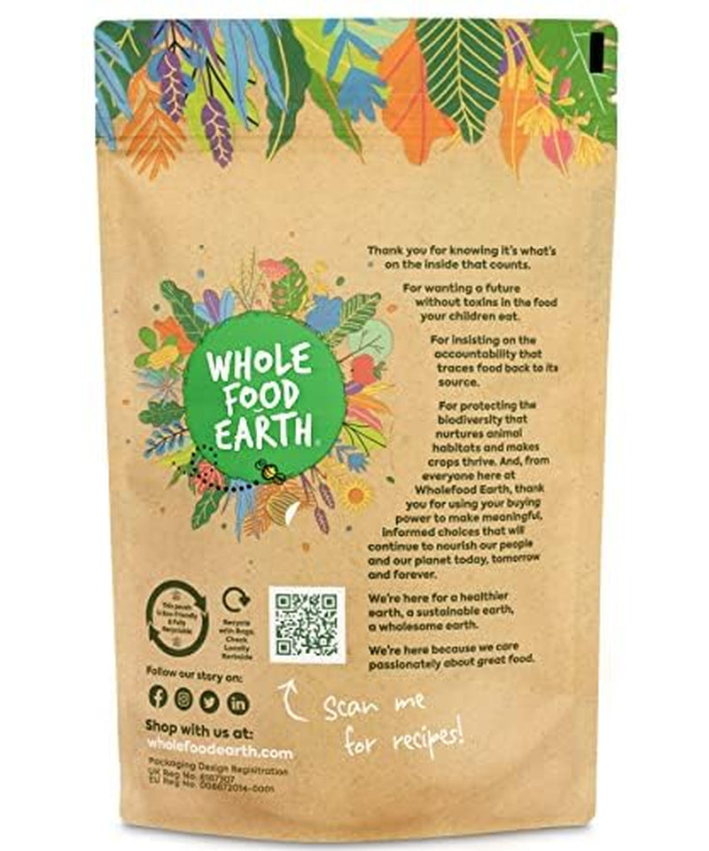 Red beans Wholefood Earth Organic 1kg Raw | Vegan | Non-GMO | Dark red | Rich in fiber | Rich in protein | Certified organic
