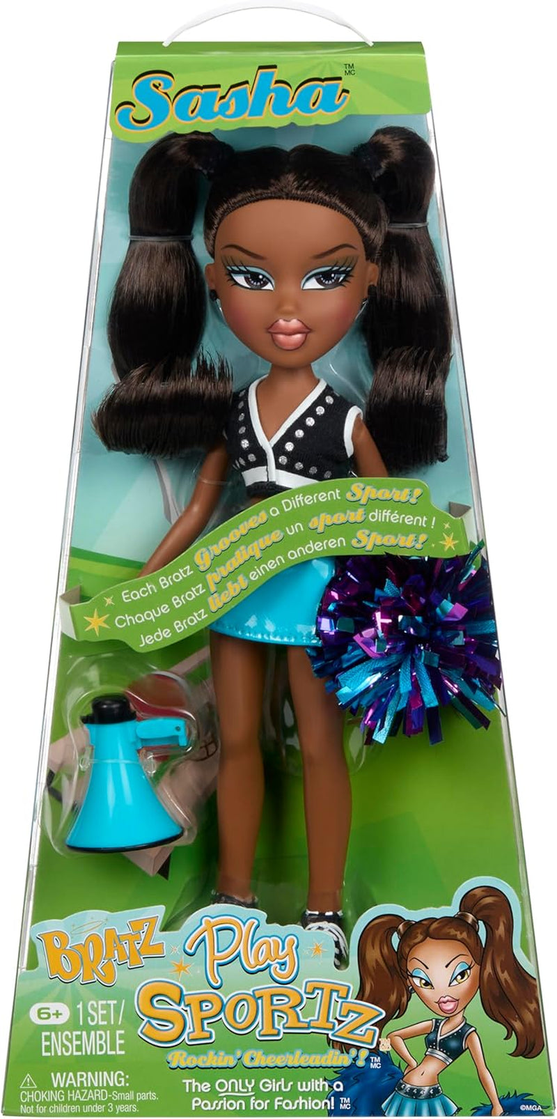 Bratz Play Sportz Cloe (Tennis) – Modepuppe mit Accessoires