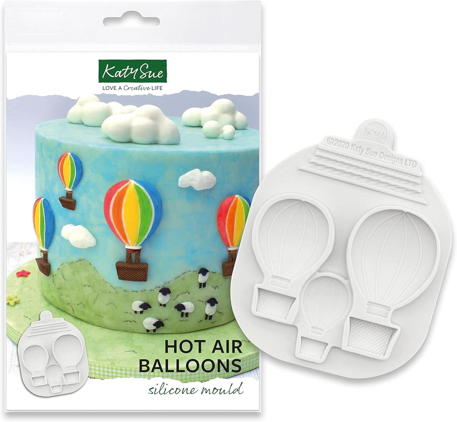 Katy Sue, Mold Silicone Hot Air Balloons Kitchen Naty Shop