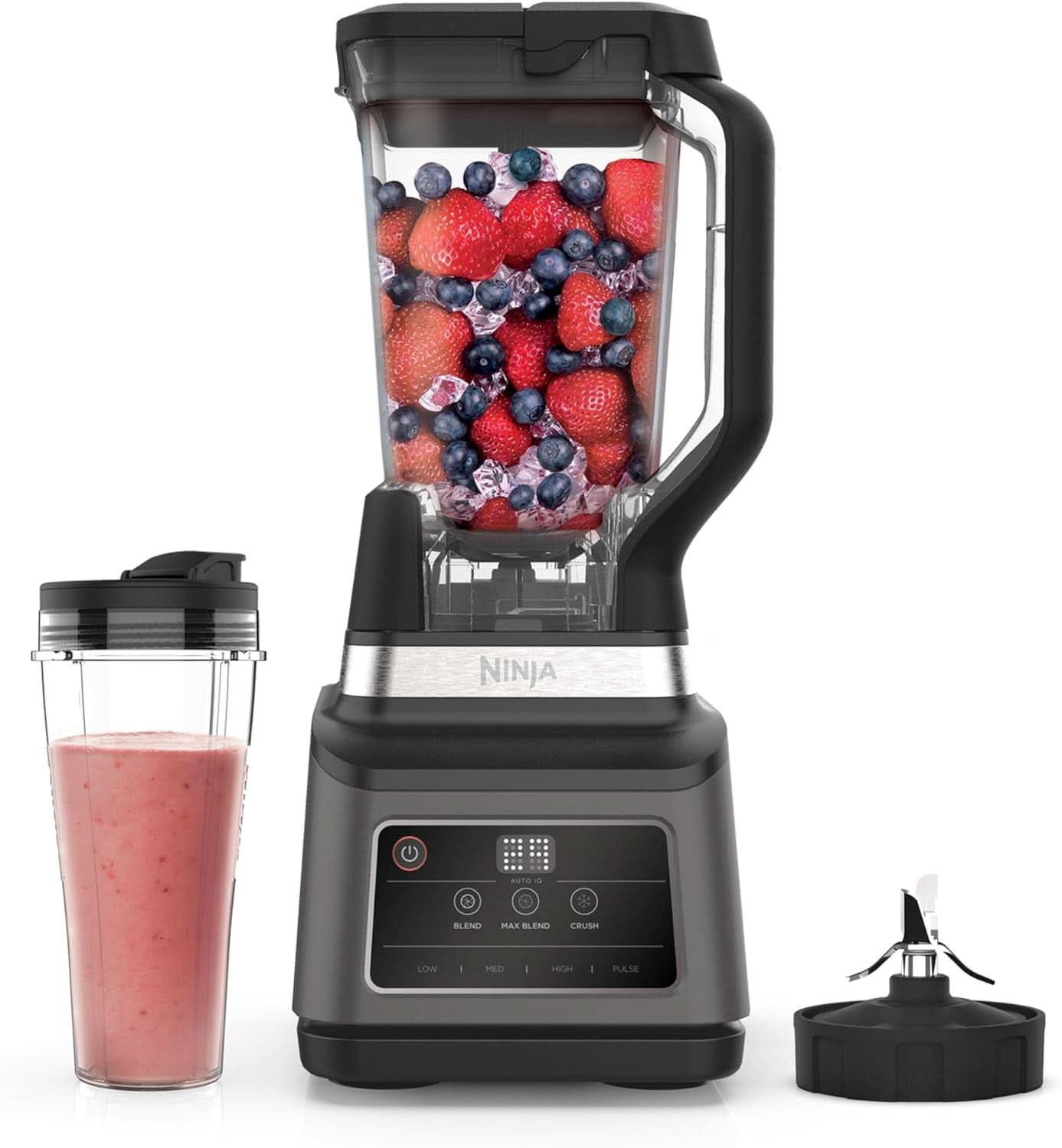 Food processor Auto-IQ technology Ninja BN650EU, 850W, 2.1L, Black Naty Shop Mixer 2 in 1