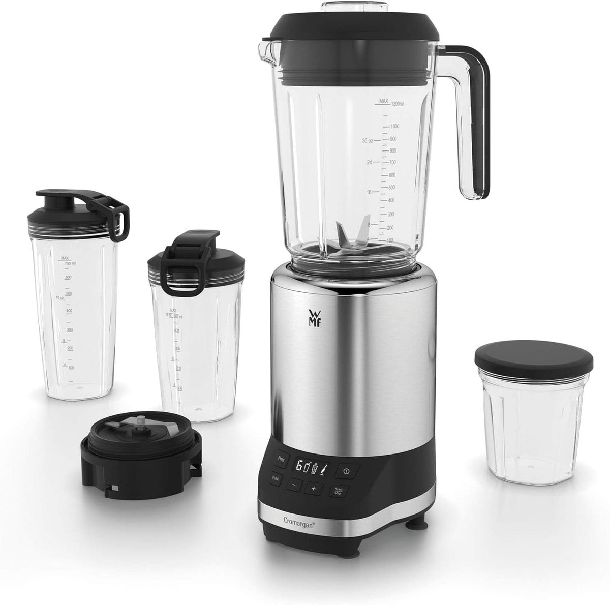 WMF Kult Pro Multifunktionsmixer Hochleistungsmixer, 30,000 U/Min, Smoothie Maker, Standmixer, Ice-Crush Funktion, 4 Mixbehälter Inkl. Togo-Verschluss Kitchen Naty Shop
