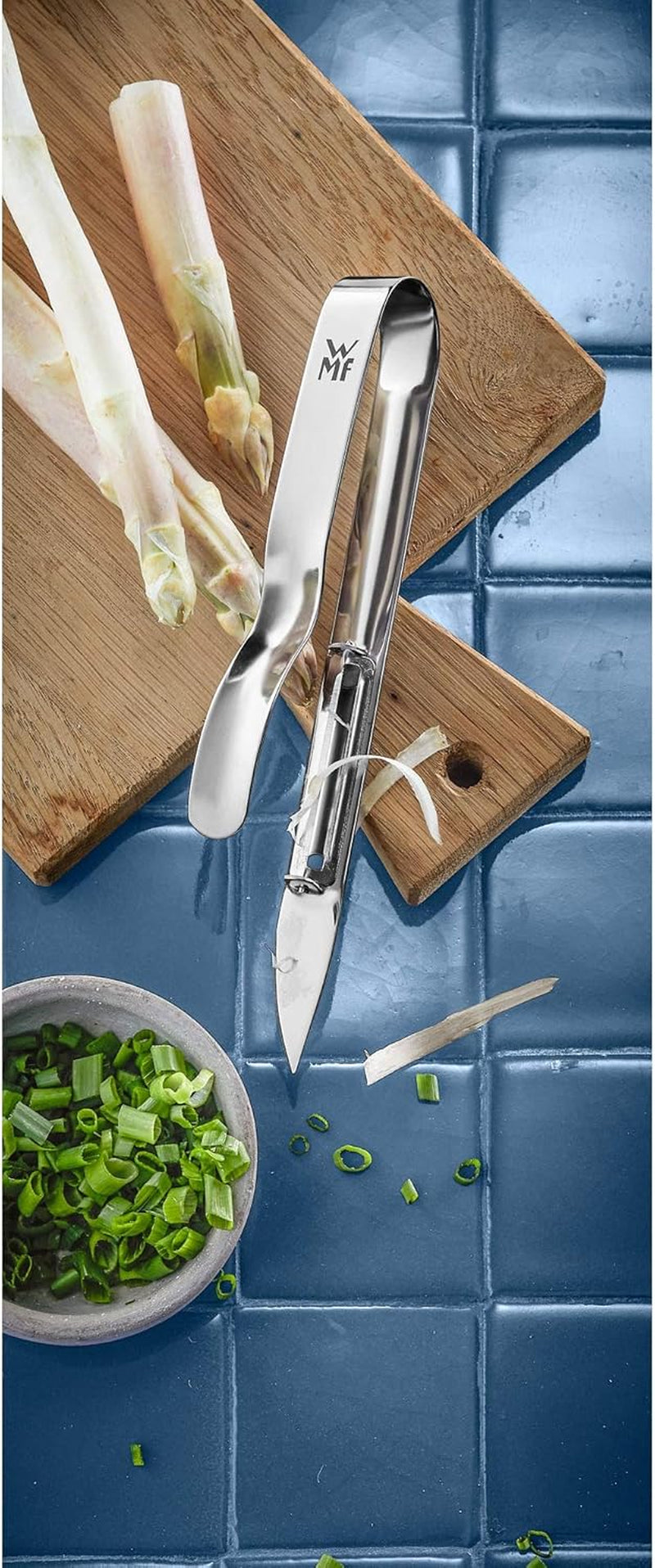 WMF Gourmet asparagus peeler 17 cm, stainless steel Cromargan Peeler Naty Shop