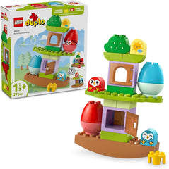 LEGO DUPLO tree for balancing and stacking, development toy, building set for children from 18 months, creative toy for children, educational toy with 2 toy birds 10440 Building sets Besuche den LEGO-Store Default title