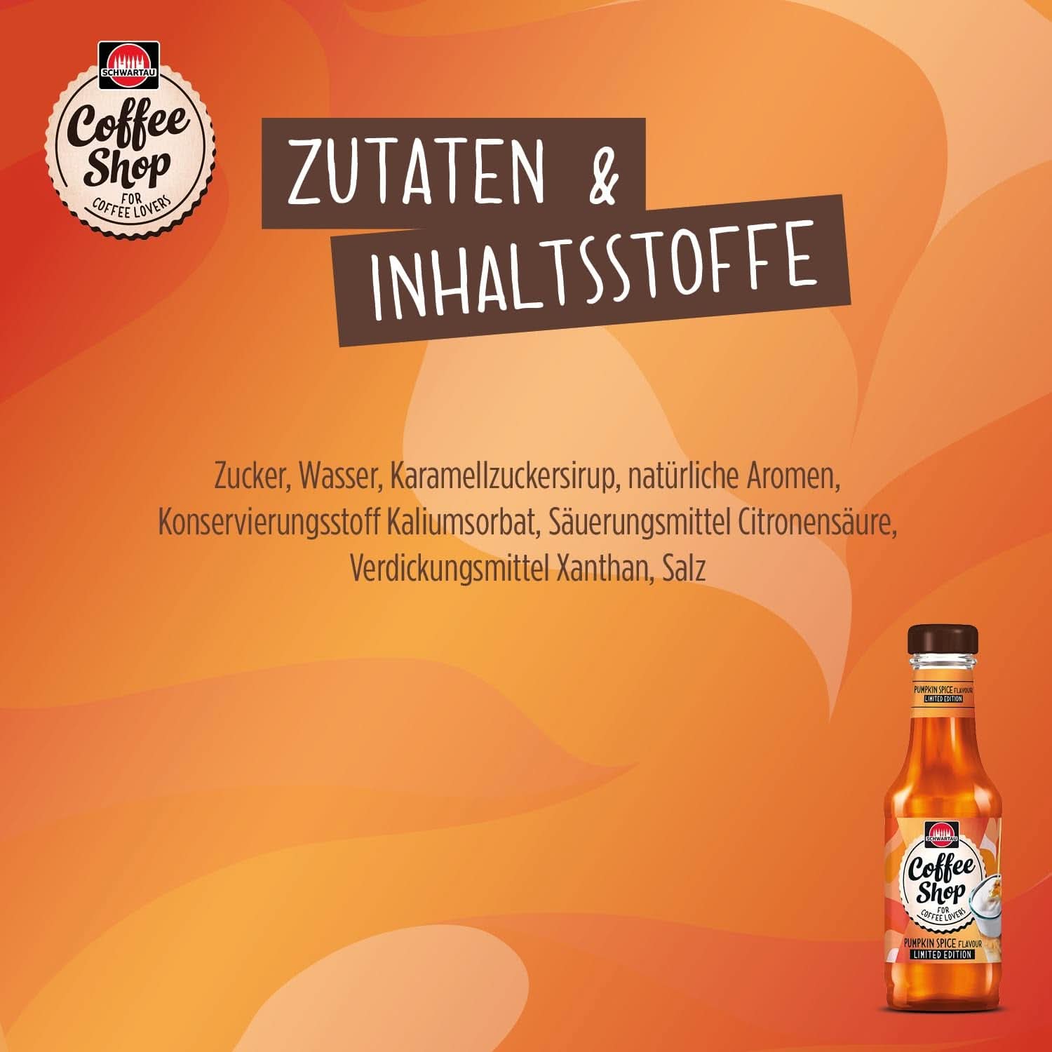 Schwartau Coffee, sirop de cafea pentru rafinarea specialităților de cafea, 200 ml Indulcitori Naty Shop