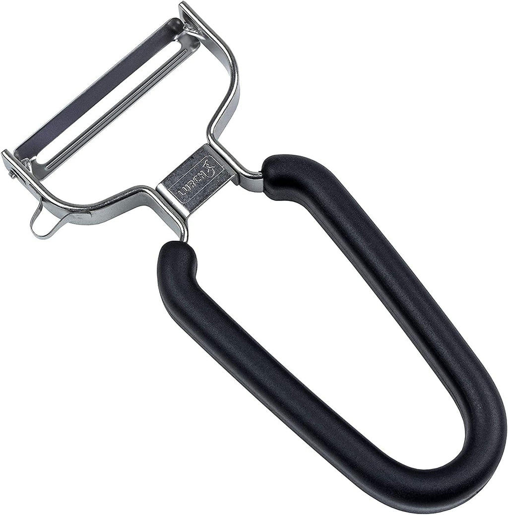 Lurch Economy Peeler, oțel inoxidabil, curățător de cartofi cu cap cu lamă mobila Peeler Naty Shop