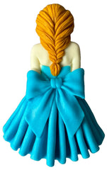 Decoratiune comestibila din zahar, Beautiful Lady Decoratiuni din Pasta de Zahar Nati Shop