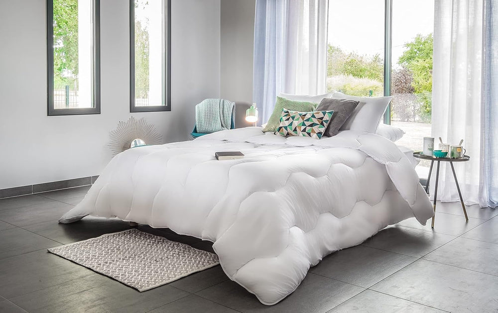 Blanrève - Duvet Aerelle Blue - Very soft - fluffy and comfortable - Single bed - Eco Responsible - Comfort fiber feels good, 140 X 200 Cm Duvets and quilts Naty Shop