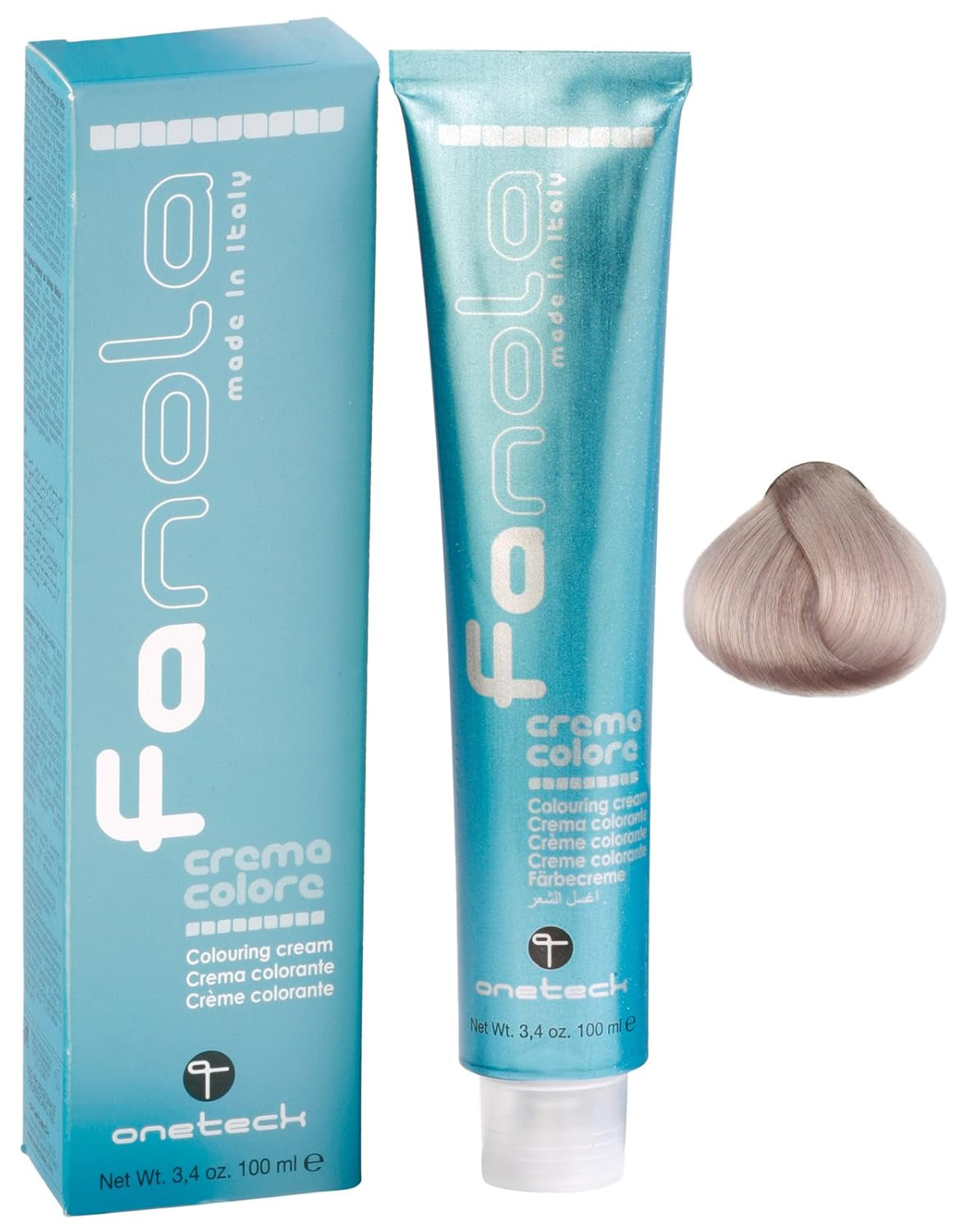 Fanola crema colore Cremă colorantă 7.0 Blond, 100 ml