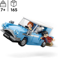 LEGO Harry Potter Flying Ford England Building Toy Car for Kids Gift for Boys, Girls and All Fans from 7 Years Old Set with 2 Mini Figures Including Ron Weasley Role Play 76424 Building Sets Besuche den LEGO-Store