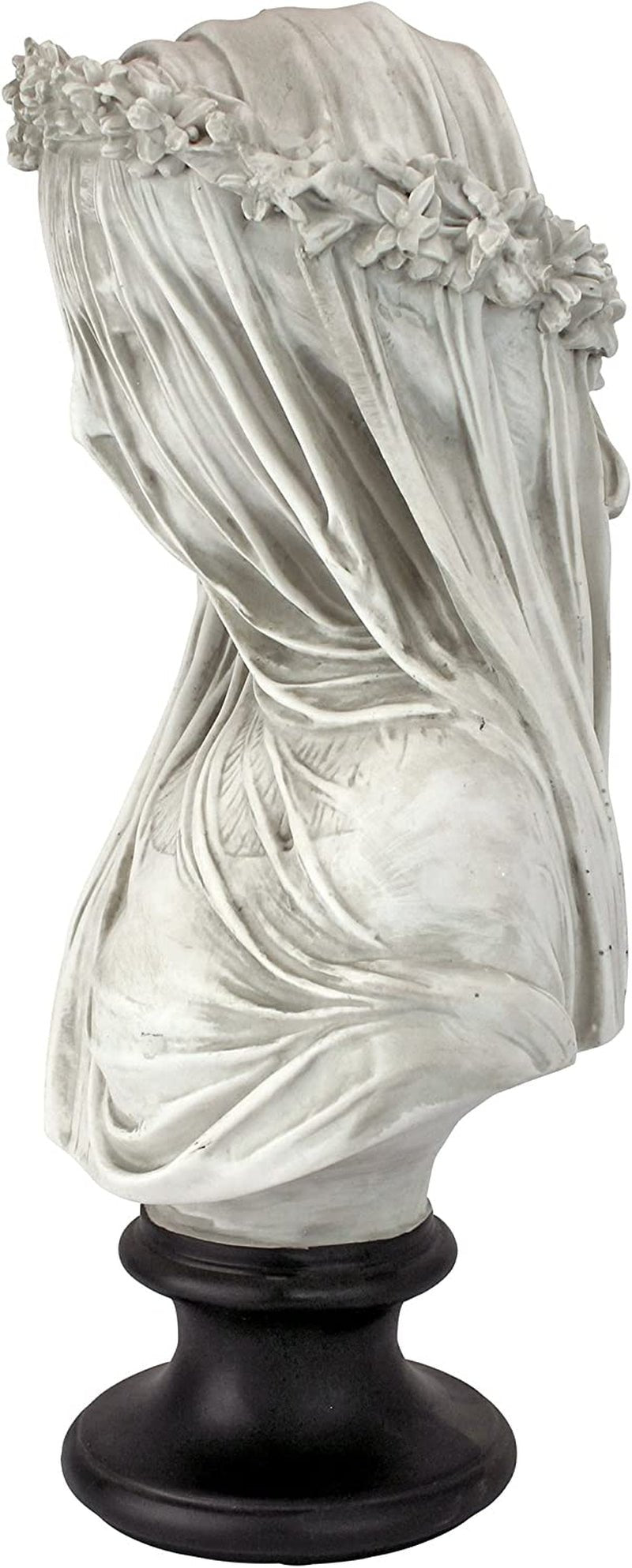 Design Toscano statuie bust fecioară voalată, dimensiuni: 22.8 cm x15.2 cm x35.5 cm Statuete si sculpturi Naty Shop