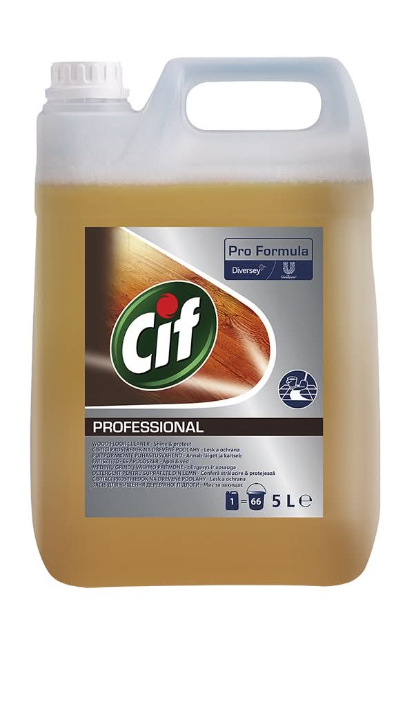 Parquet detergent CIF Professional Wood Cleaner 5 L Detergenti Nati Shop