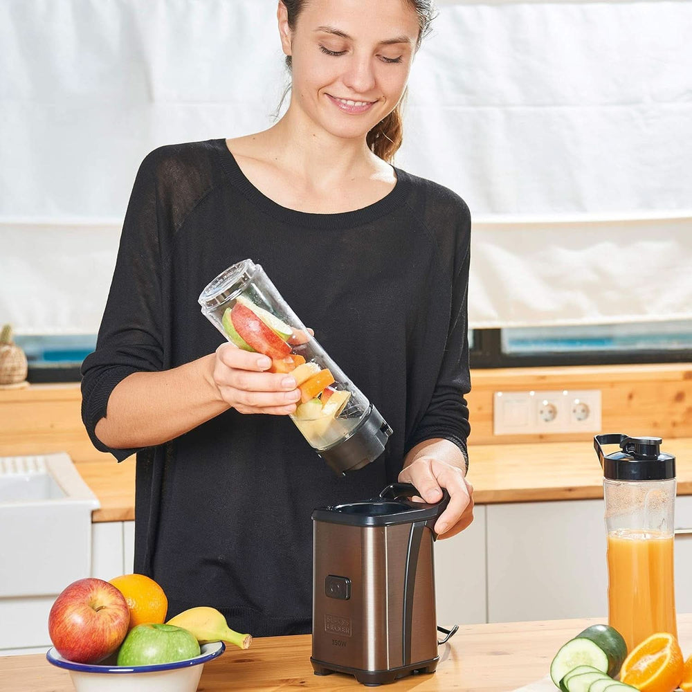 Black & Decker + Decker Stand Mixer, pulse function, 1.5 L plastic bowl, 4-edged stainless steel blades Mother and Child Naty Shop