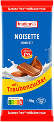 Frankonia Noisette with chocolate and dextrose, lactose and gluten free, 80 grams
