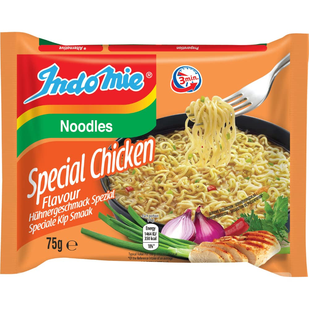 INDOMIE - Instant Mi Goreng Noodles - Multipack (40 x 80g)