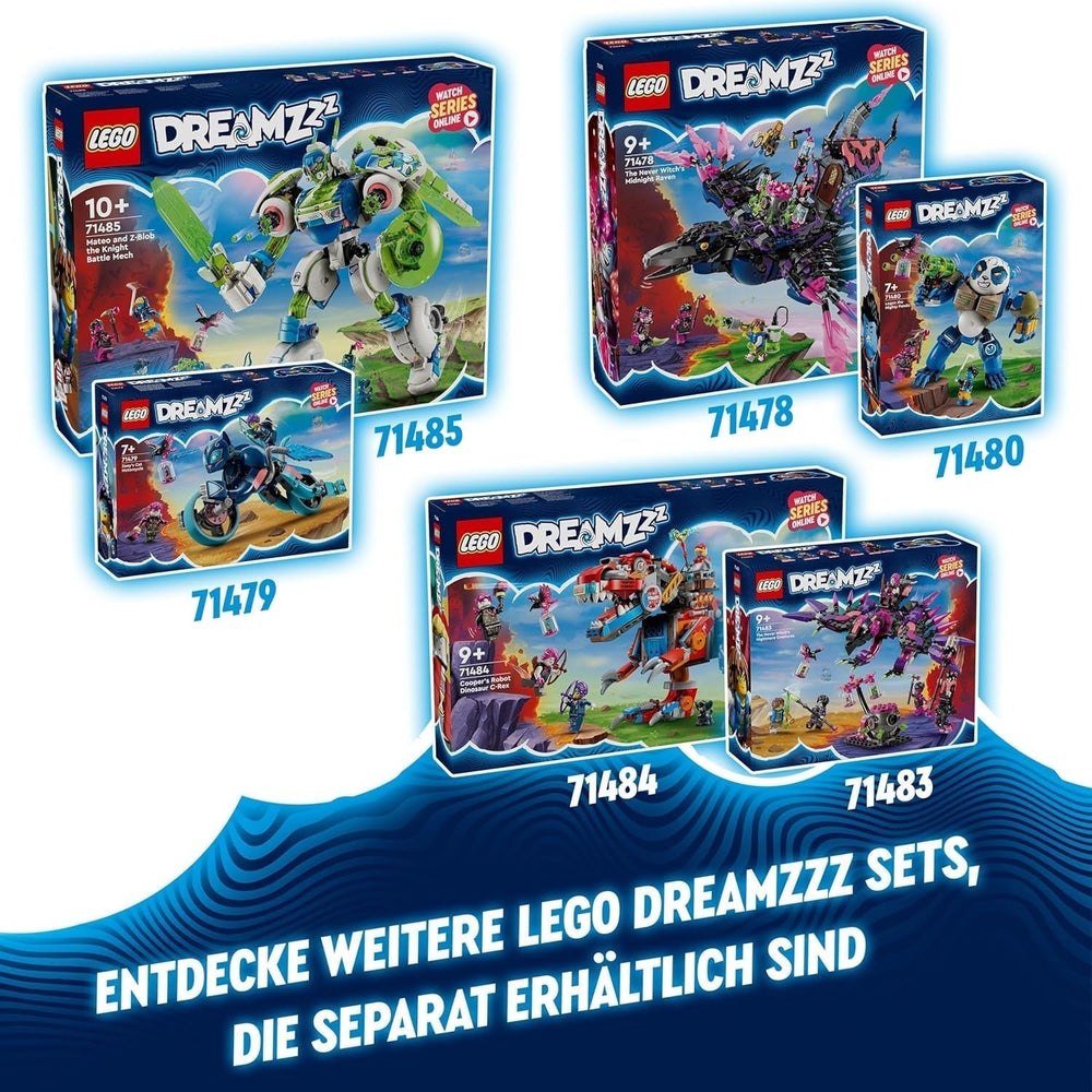 LEGO Dreamzzz 3-In-1 Izzies Dream Animals, Magic Egg with Izzy and Dizzy Minifigures and Animal Figures, Fantasy Playset, Gift for Girls and Boys 8 Years Old 71481 Building Sets Besuche den LEGO-Store