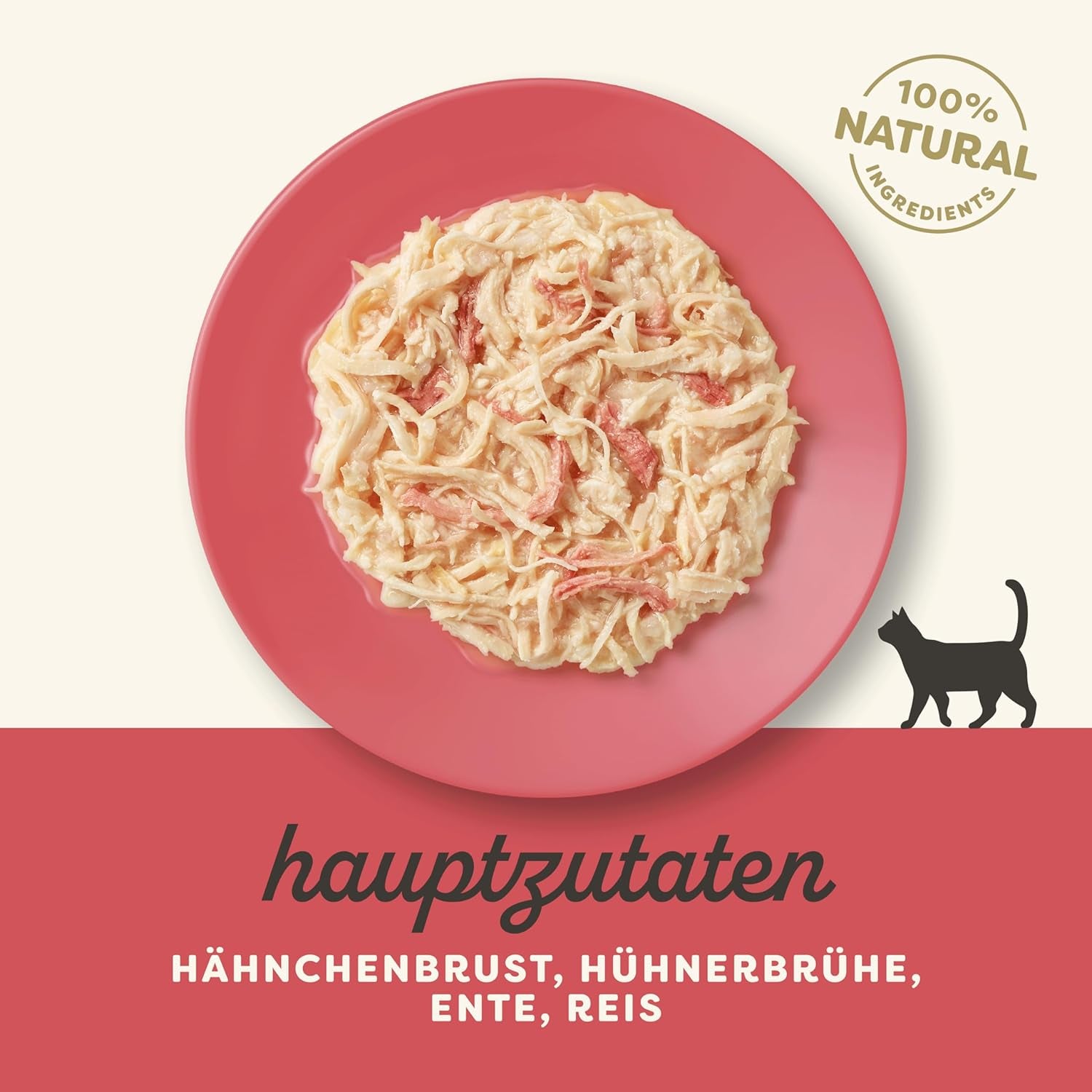 Applaws Premium Natural Hrană Umedă pentru Pisici, Pui cu Rață în Supă, Conservă 70g (24x70g)