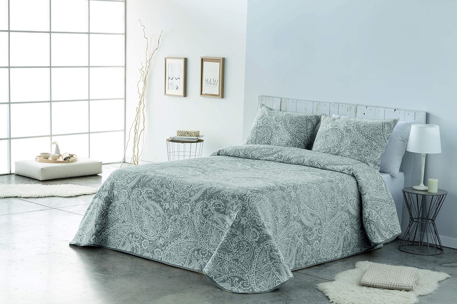 VIALMAN Cuvertură ușoară Sofia 29, Bumbac Poliester, Maro, Cama 135: 230 X 270 Cm Paturi si Cuverturi Besuche den VIALMAN-Store Gri 135X190 Cm