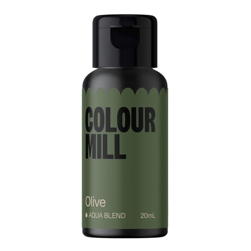 Colorant alimentar pe bază de apă Colour Mill Aqua Blend Burgundy - Foarte intens, concentrat, vegan - 20 ml