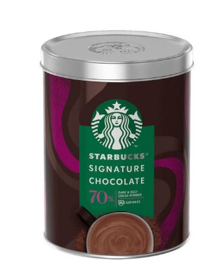 Starbucks Signature Chocolate 70% hot chocolate, 300g