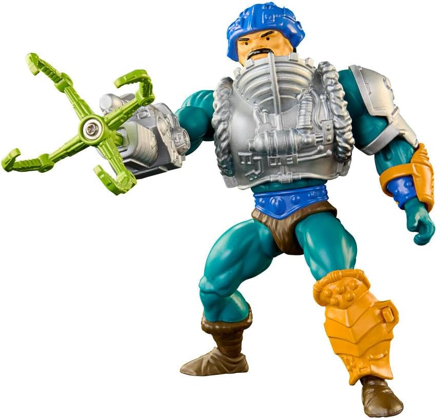 MASTERS of the UNIVERSE Action Figures - Colecție cu He-Man și Skeletor, 14 cm, 16 articulații, ambalaj retro, broșură mini-comic, pentru colecționari și copii de la 6 ani, HKM77 Action figures Naty Shop Modern