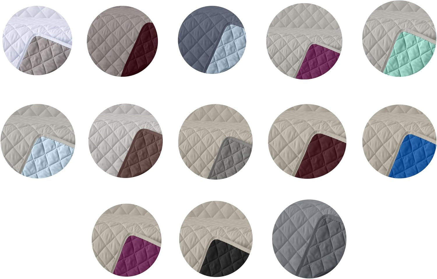 Estoralis | AVA | Reversible Quilt | For All Seasons | Color - Grey/Anthracite | For Bed 180 Cm. (270 X 270 Cm. Ancho X Alto) | Quilted quilt Quilts and quilts Naty Shop