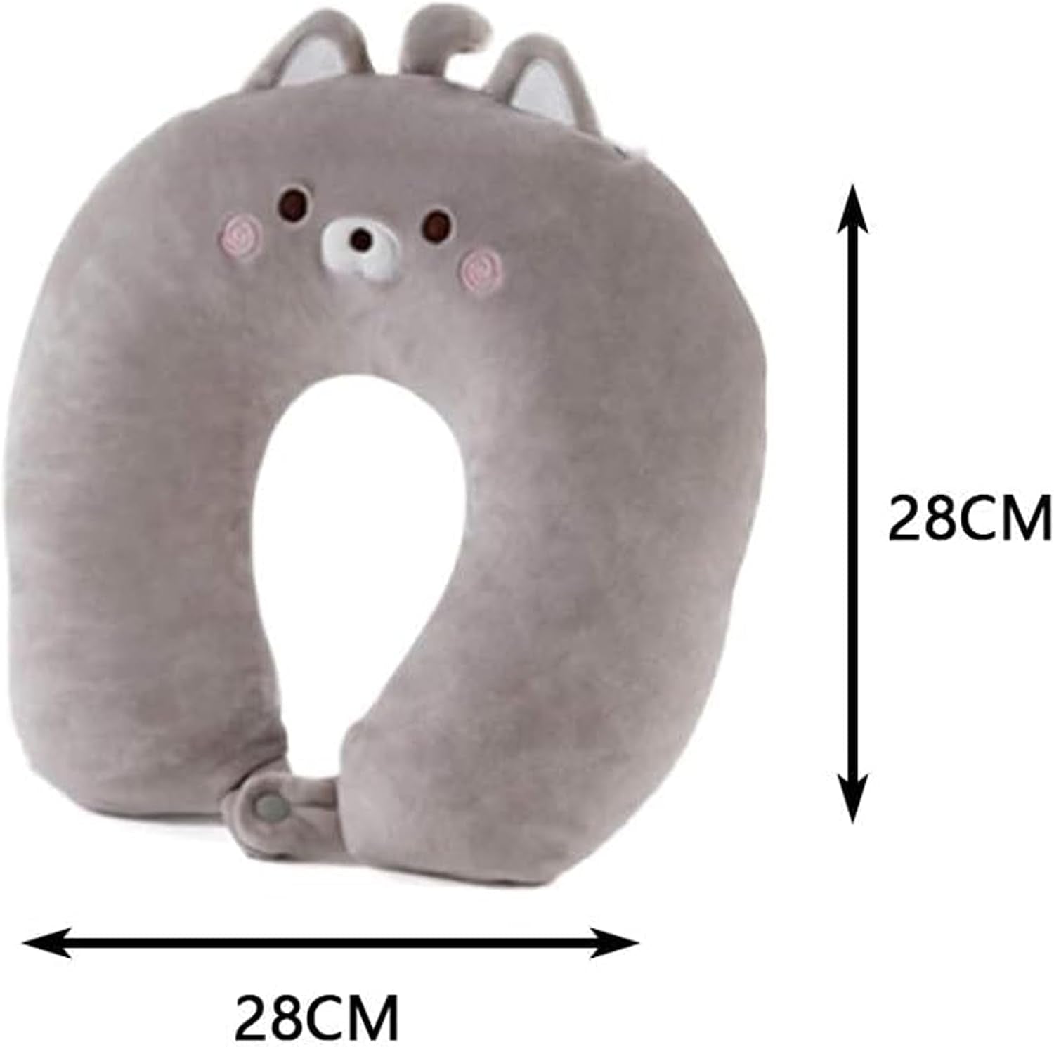 Pernă pentru gât 2 în 1 Pernă pentru gât în formă de U Pernă pentru tetieră Pernă de sprijin pentru gât Suport pentru gât, pernă pentru gât Deformare Pentru animale de pluș Pentru camping, drumeții, mașină, avion Perne ortopedice cervicale Naty Shop