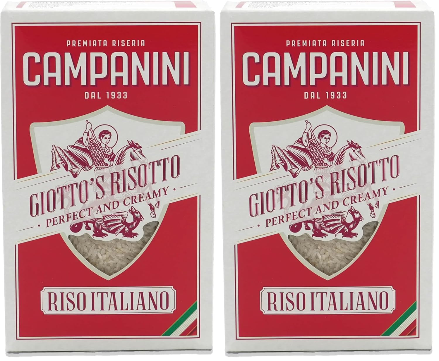 Original rice for risotto | Campanini rice for risotto | 1000g | from Italy | Risottos and soups
