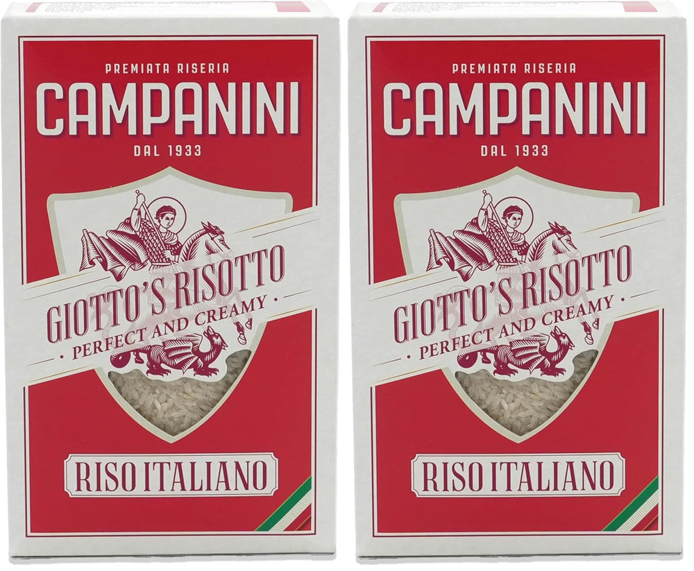 Original rice for risotto | Campanini rice for risotto | 1000g | from Italy | Risottos and soups