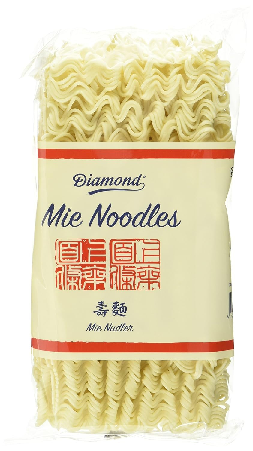 DIAMOND Mie Noodles, wheat noodles without egg, quick and easy to prepare, vegetarian - 8 x 250 g