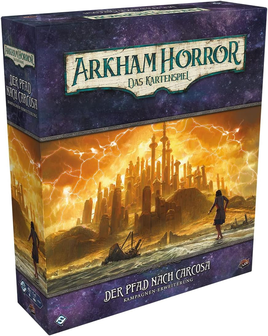 Fantasy Flight Games, Arkham Horror: LCG, Core Game, Expert Game, Card Game, 1-4 Players, Ages 14+, 45+ minutes, German, Multicolor, Colorful