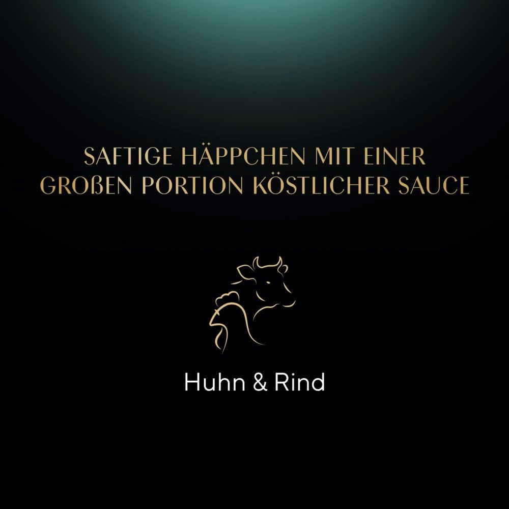 Hrană umedă pentru pisici Sheba Selection în pliculețe porționate cu pui și vită în sos 28x85g