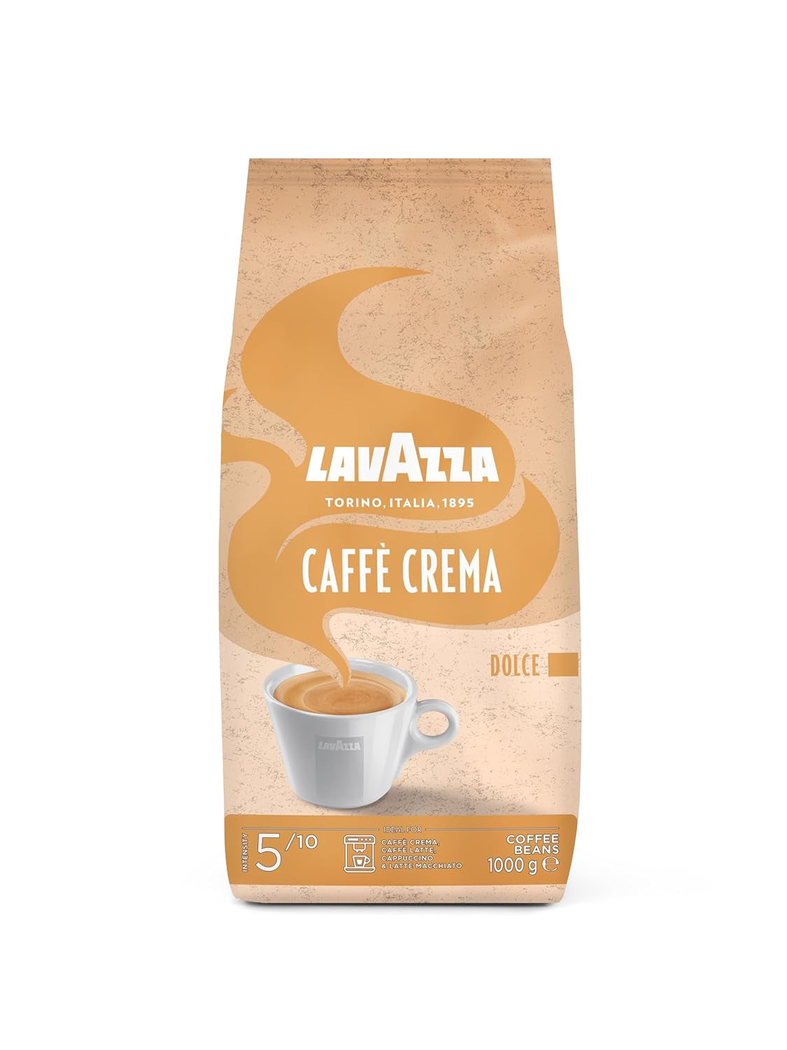 Lavazza Caffè Crema Leggero Ediție specială, pachet de 1 kg Cafea Naty Shop 1 Kg Dolce