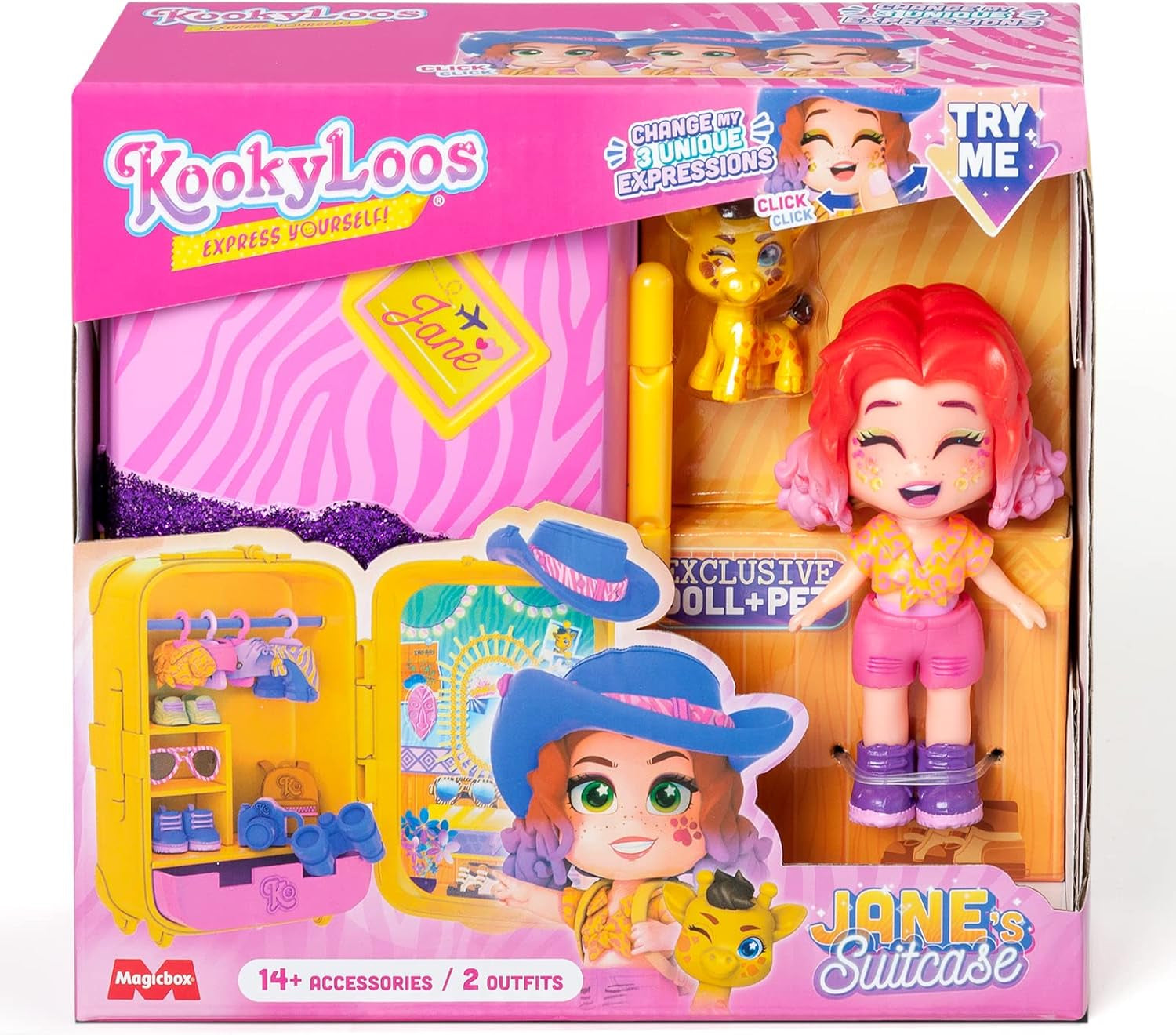 - Jane's Suitcase, Mehrfarbig (Magic Box Toys PKLSP108IN50)