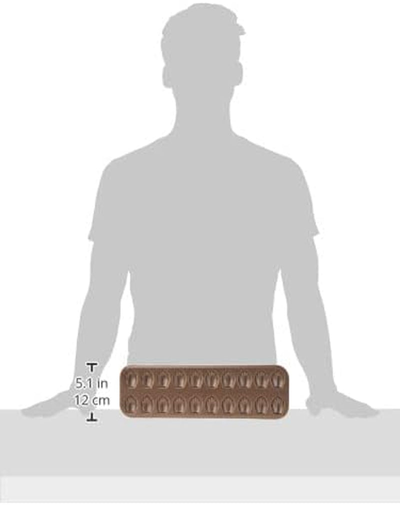 Madeleines baking tray, steel, black Naty Shop baking trays and trays