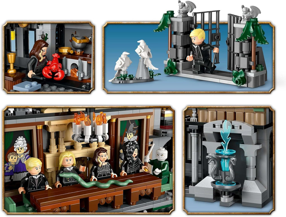 LEGO Harry Potter Malfoy Family Country Estate, fantastic toy to collect and display, gift for boys, girls and fans of the wizarding world, gift idea with 9 minifigures 76453 Building sets Besuche den LEGO-Store